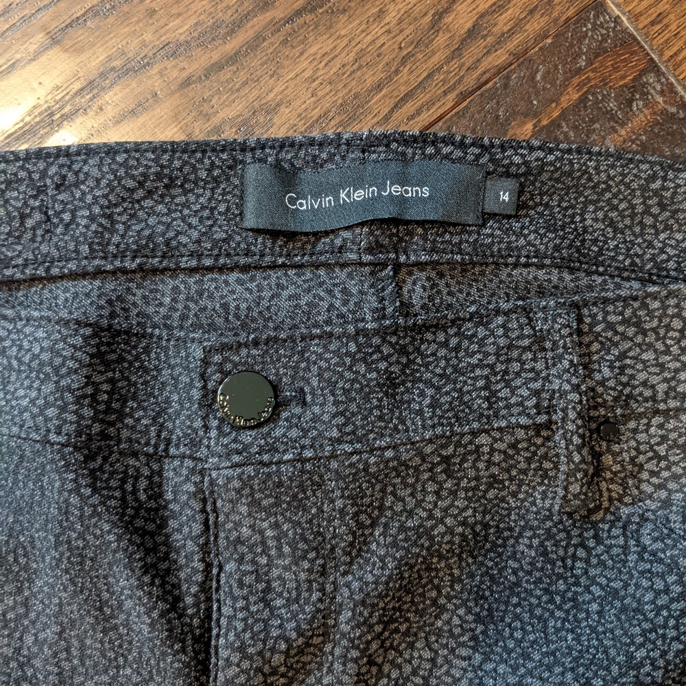 Calvin Klein Jeans Stretch Speckled Jeggings - Picture 2 of 6
